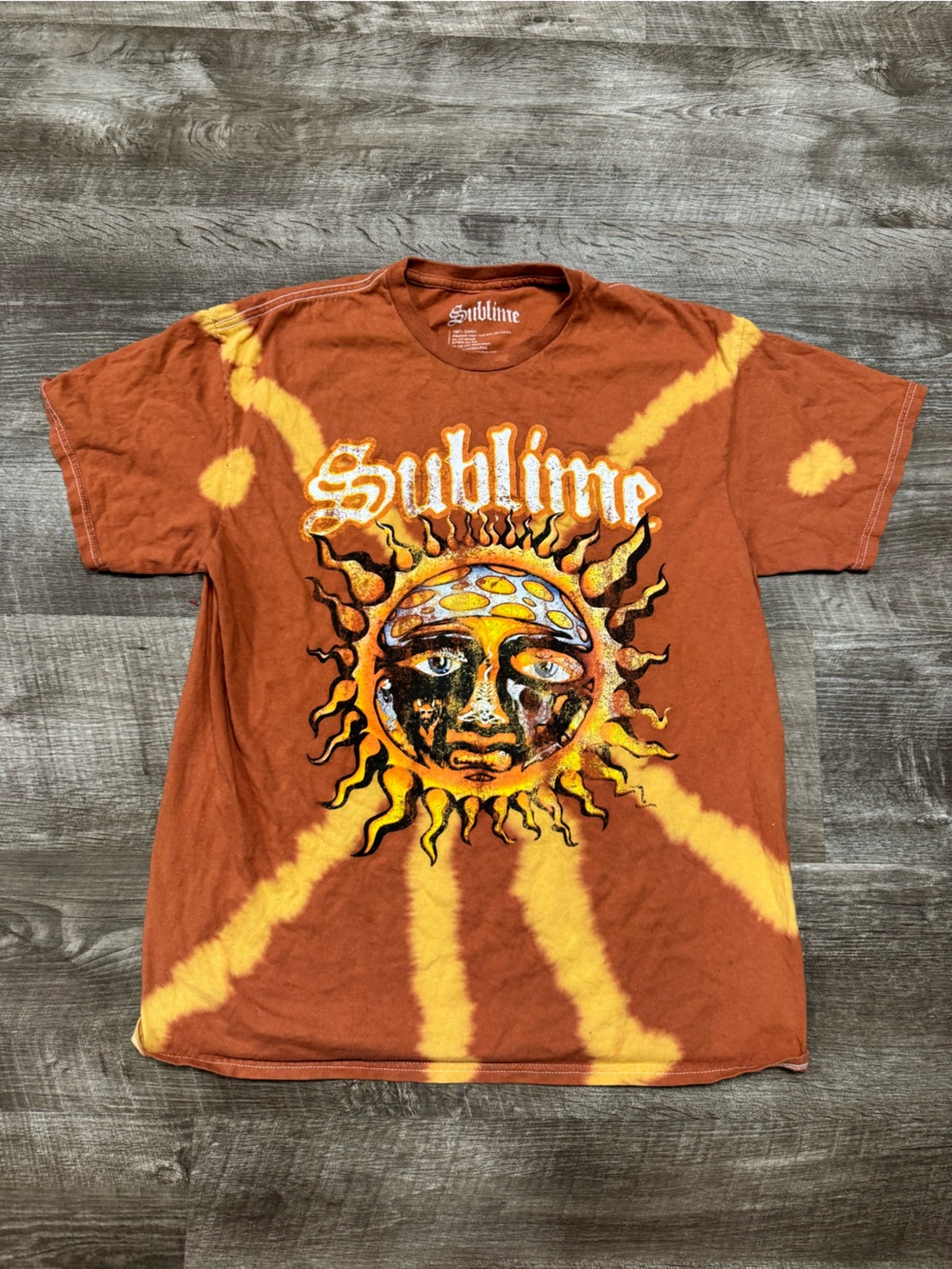 Sublime Graphic Band Tee Size Medium